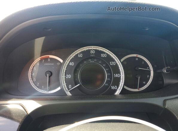 1HGCR2F38GA218872 2016 HONDA ACCORD Gold Widok zestawu wskaźników