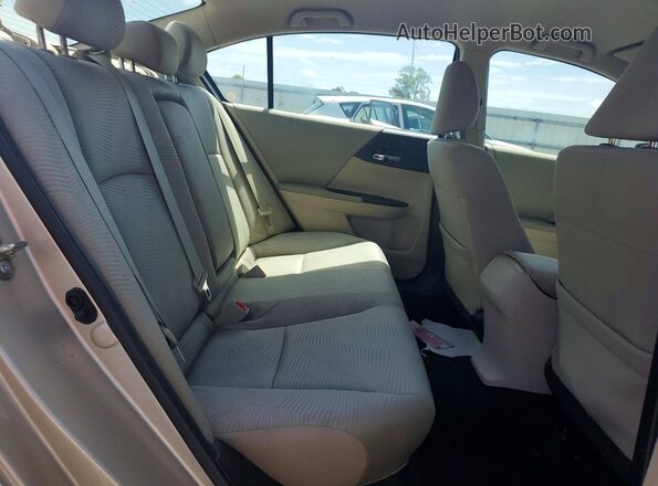 1HGCR2F38GA218872 2016 HONDA ACCORD Gold Widok tylnych siedzeń