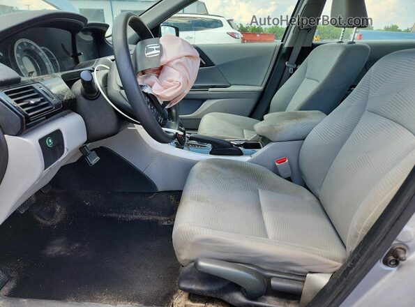 1HGCR2F38GA227698 2016 HONDA ACCORD Silver Vista interior delantera