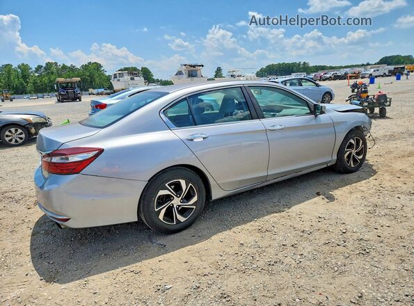 1HGCR2F38GA227698 2016 HONDA ACCORD Silver Trasero derecho