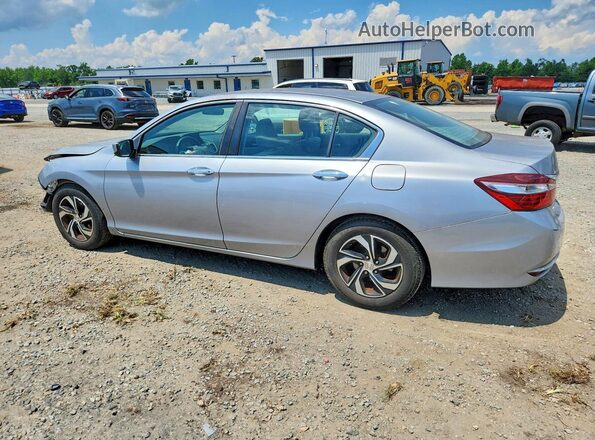 1HGCR2F38GA227698 2016 HONDA ACCORD Silver Trasero izquierdo