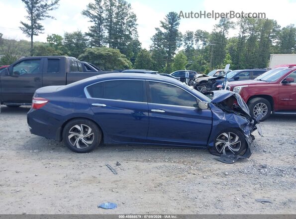1HGCR2F38GA237020 2016 HONDA ACCORD Dark Blue Vista interior trasera