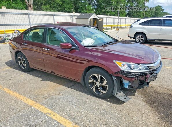 1HGCR2F38HA059773 2017 HONDA ACCORD Burgundy Front right