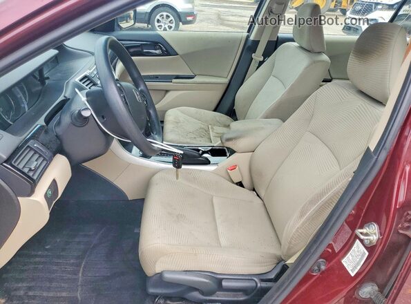 1HGCR2F38HA110494 2017 HONDA ACCORD Burgundy Սալոնի դիմացի տեսք