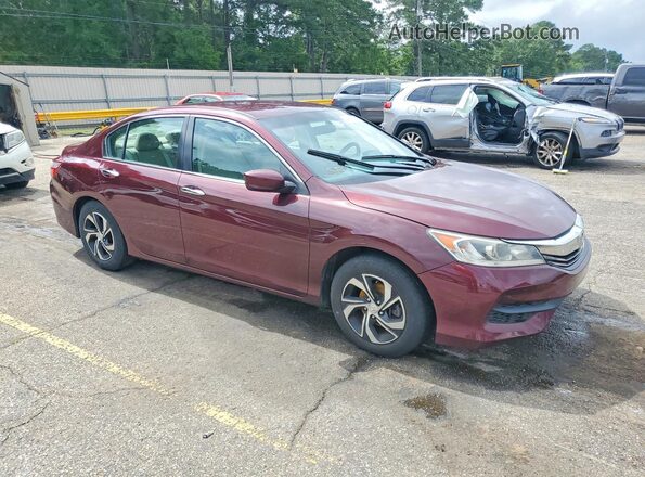 1HGCR2F38HA110494 2017 HONDA ACCORD Burgundy Առջևի աջ