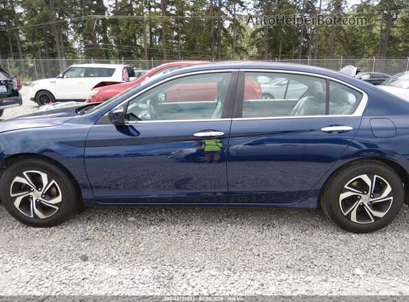 1HGCR2F38HA166239 2017 HONDA ACCORD Blue 