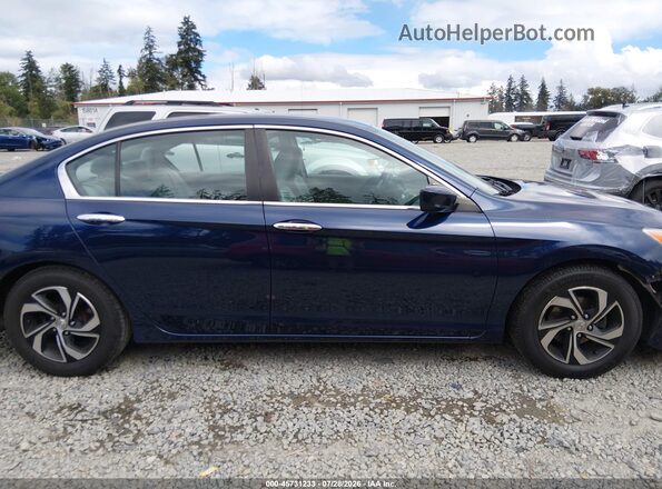 1HGCR2F38HA166239 2017 HONDA ACCORD Blue Սալոնի 360 աստիճան տեսք