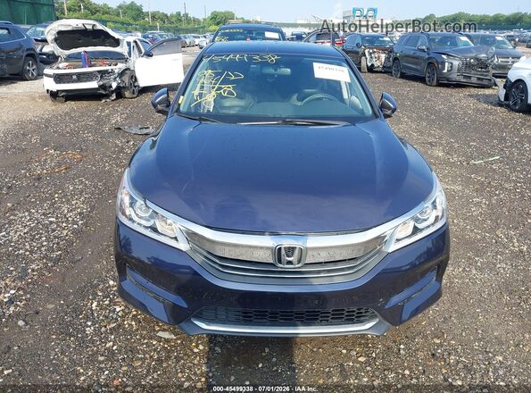 1HGCR2F38HA205380 2017 HONDA ACCORD Blue Vista del cuadro de instrumentos