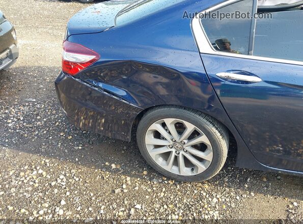 1HGCR2F38HA205380 2017 HONDA ACCORD Blue Vista frontal