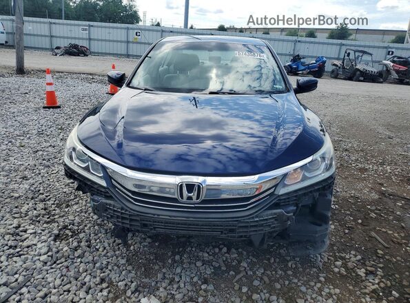1HGCR2F38HA215939 2017 HONDA ACCORD Blue წინა ხედი