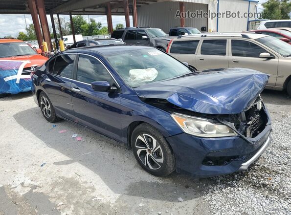 1HGCR2F38HA246527 2017 HONDA ACCORD Blue Առջևի աջ