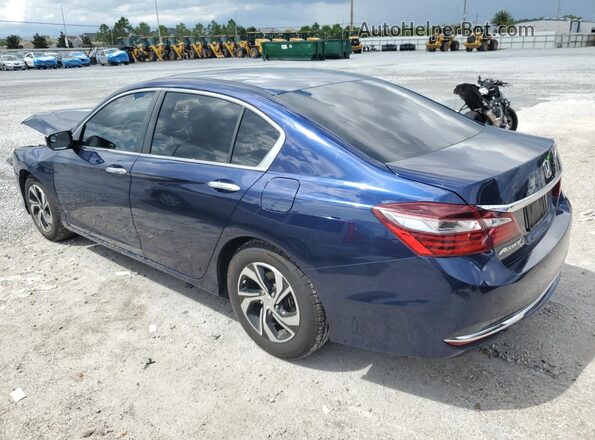 1HGCR2F38HA246527 2017 HONDA ACCORD Blue Հետևի ձախ