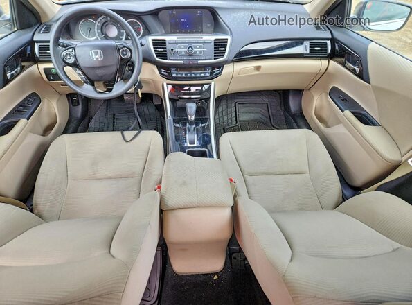 1HGCR2F38HA302837 2017 HONDA ACCORD White Առջևի վահանակի տեսք