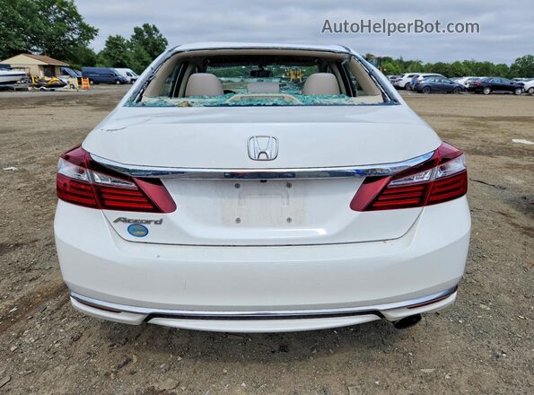 1HGCR2F38HA302837 2017 HONDA ACCORD White Հետևի տեսք