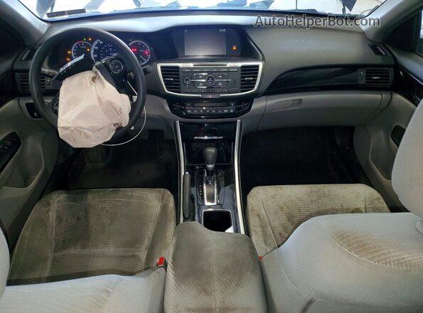 1HGCR2F39GA014386 2016 HONDA ACCORD Синий Вид панели приборов