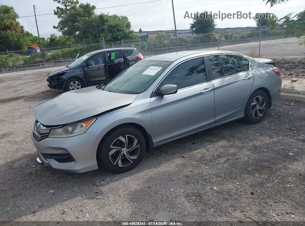 1HGCR2F39GA015991 2016 HONDA ACCORD Silver Przód lewy