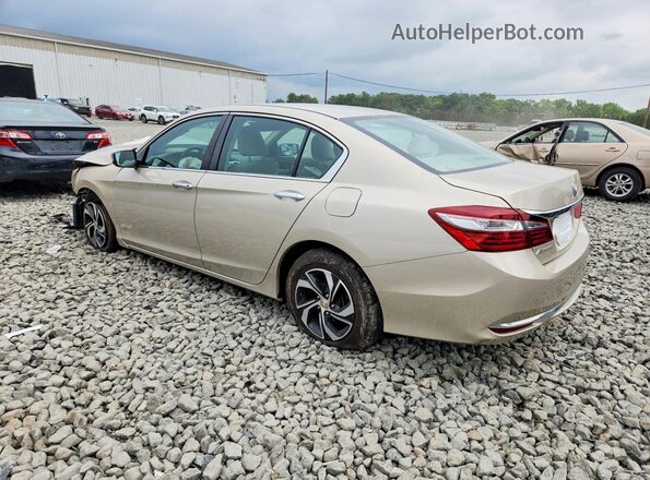 1HGCR2F39GA093669 2016 HONDA ACCORD Beige უკანა მარცხენა