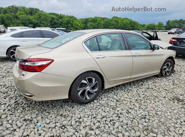 1HGCR2F39GA093669 2016 HONDA ACCORD Beige უკანა მარჯვენა