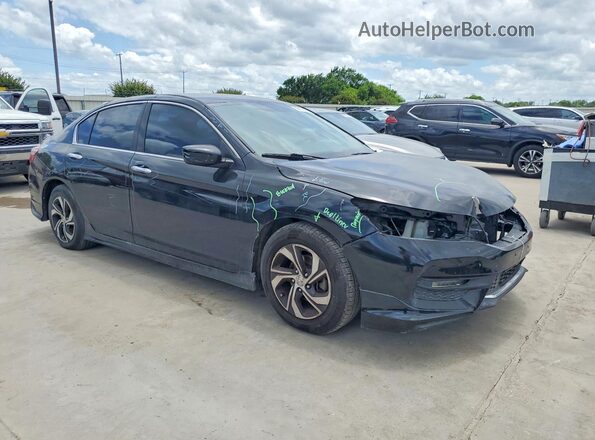 1HGCR2F39GA127223 2016 HONDA ACCORD Black Przód prawy