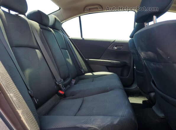 1HGCR2F39GA219822 2016 HONDA ACCORD Gray Հետևի նստատեղերի տեսք