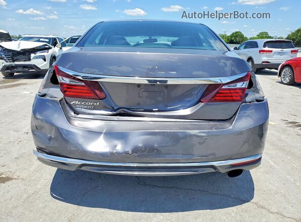1HGCR2F39GA219822 2016 HONDA ACCORD Gray Հետևի տեսք
