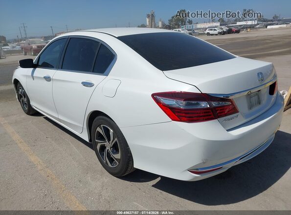 1HGCR2F39HA032260 2017 HONDA ACCORD White Rear left