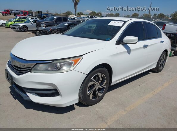 1HGCR2F39HA032260 2017 HONDA ACCORD White Front left