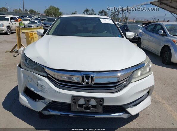 1HGCR2F39HA032260 2017 HONDA ACCORD White Instrument cluster view