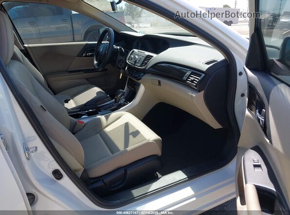 1HGCR2F39HA032260 2017 HONDA ACCORD White Front interior view