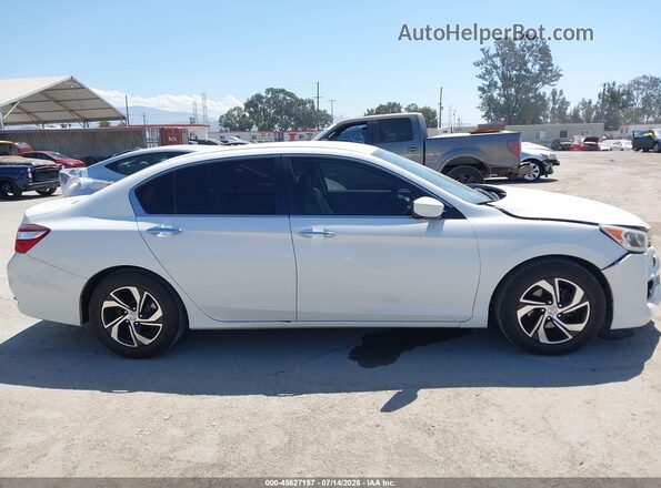 1HGCR2F39HA032260 2017 HONDA ACCORD White Rear interior view