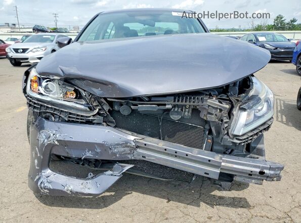 1HGCR2F39HA060592 2017 HONDA ACCORD Серый Вид спереди