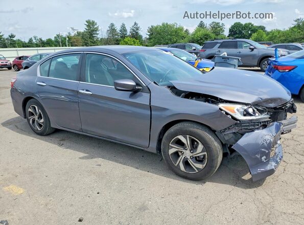 1HGCR2F39HA060592 2017 HONDA ACCORD Серый Передняя правая четверть