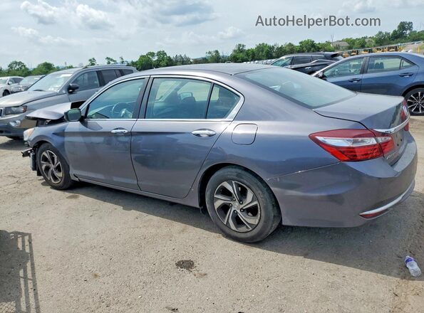 1HGCR2F39HA060592 2017 HONDA ACCORD Серый Задняя левая четверть
