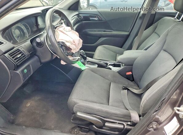 1HGCR2F39HA060592 2017 HONDA ACCORD Серый Вид салона спереди
