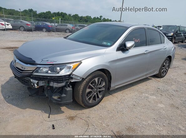 1HGCR2F39HA200785 2017 HONDA ACCORD Silver Առջևի ձախ երեք քառորդ տեսարան