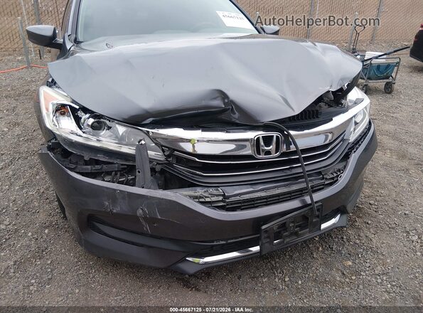 1HGCR2F39HA219823 2017 HONDA ACCORD Gray Front view