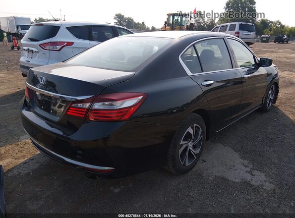 1HGCR2F39HA258458 2017 HONDA ACCORD Black Trasero derecho