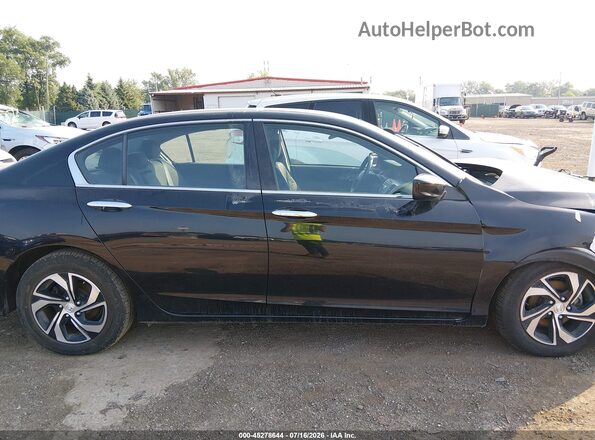 1HGCR2F39HA258458 2017 HONDA ACCORD Black Vista interior trasera