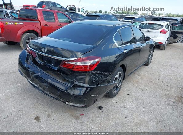 1HGCR2F39HA260646 2017 HONDA ACCORD Черный Задняя правая четверть