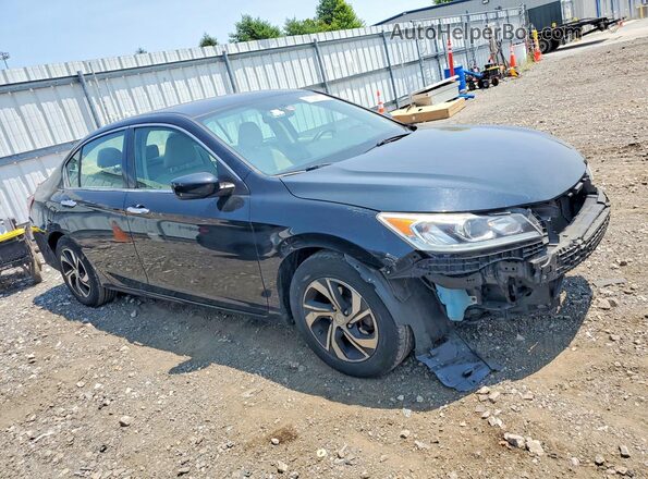 1HGCR2F39HA263403 2017 HONDA ACCORD Black Front right