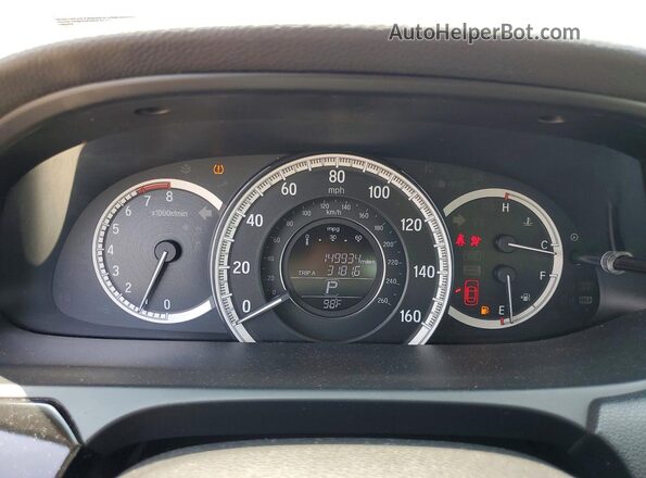 1HGCR2F39HA263403 2017 HONDA ACCORD Black Instrument cluster view