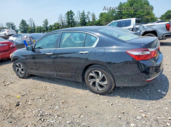 1HGCR2F39HA263403 2017 HONDA ACCORD Black Rear left