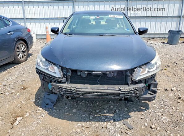 1HGCR2F39HA263403 2017 HONDA ACCORD Black Front view