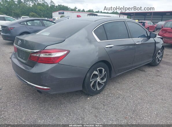 1HGCR2F39HA292562 2017 HONDA ACCORD Gray Задня права чверть
