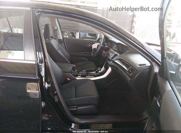 1HGCR2F3XGA068831 2016 HONDA ACCORD Черный Вид салона спереди
