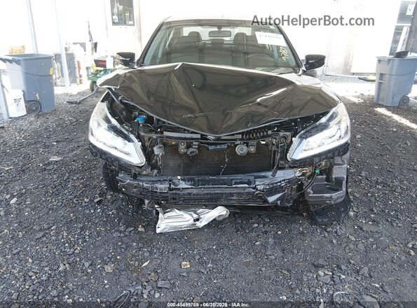 1HGCR2F3XGA068831 2016 HONDA ACCORD Черный Вид спереди