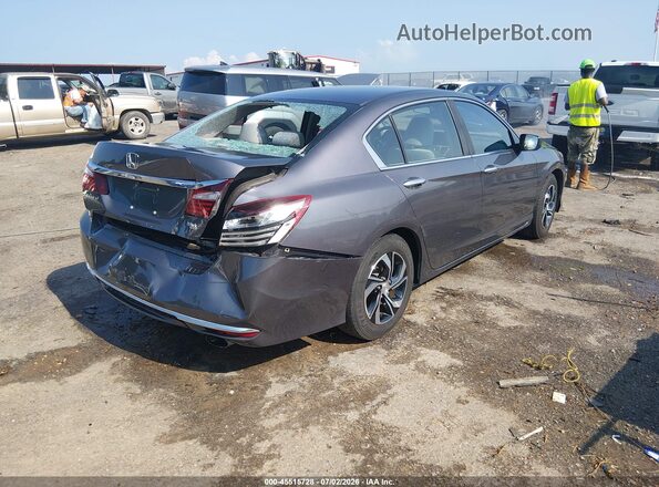 1HGCR2F3XGA075987 2016 HONDA ACCORD Gray Trasero derecho