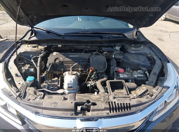 1HGCR2F3XGA075987 2016 HONDA ACCORD Gray Vista trasera
