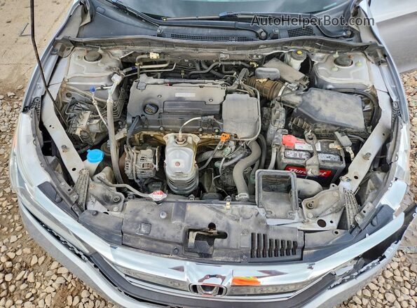 1HGCR2F3XGA096273 2016 HONDA ACCORD Silver Rear interior view