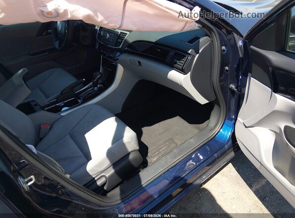 1HGCR2F3XGA116098 2016 HONDA ACCORD Синий Задняя правая четверть